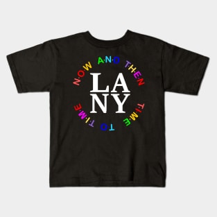 Los Angeles and New York. (Color Version) Kids T-Shirt